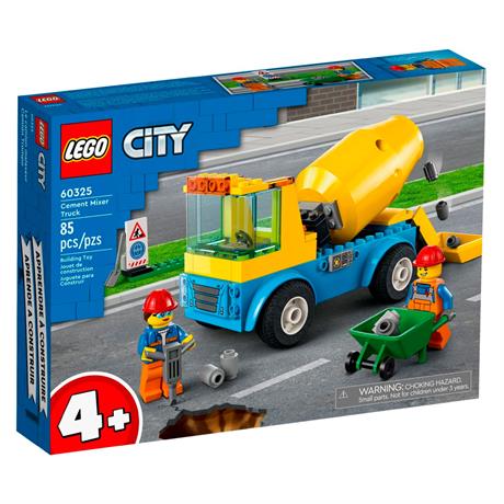 Конструктор LEGO City Great Vehicles Бетоновоз 85 деталей (60325) - фото 7