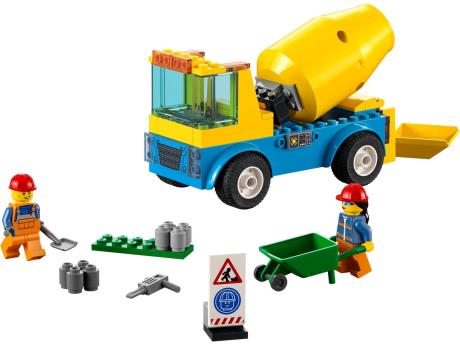 Конструктор LEGO City Great Vehicles Бетоновоз 85 деталей (60325) - фото 0