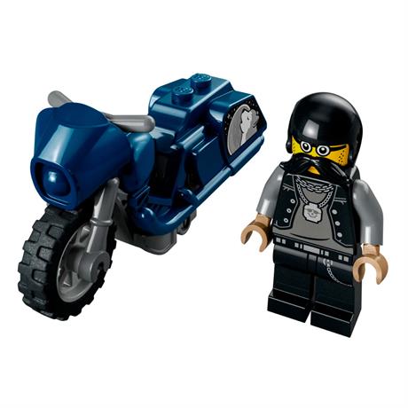 Конструктор LEGO City Stuntz Туристический трюковый мотоцикл 10 деталей (60331) - фото 1