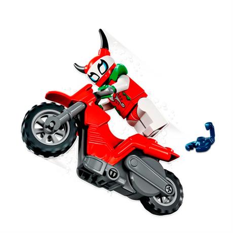 Конструктор LEGO City Stuntz Каскадерский мотоцикл Авантюрного скорпиона​ 15 деталей (60332) - фото 2