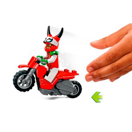 Конструктор LEGO City Stuntz Каскадерський мотоцикл Авантюрного скорпіона​ 15 деталей (60332) - фото 4