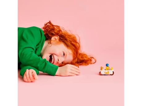 Конструктор LEGO City Stuntz Каскадерський мотоцикл для гри у ванні 14 деталей (60333) - фото 0