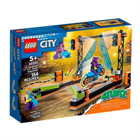 Конструктор LEGO City Stuntz Трюкове завдання Клинок 154 деталі (60340) - фото 6
