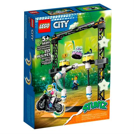Конструктор LEGO City Stuntz Трюковое испытание Нокдаун 117 деталей (60341) - фото 8