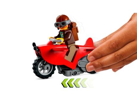 Конструктор LEGO City Stuntz Каскадерське завдання Напад Акули 122 деталі (60342) - фото 0