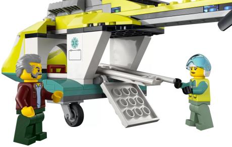 Конструктор LEGO City Вантажівка для рятувального гелікоптера 215 деталей (60343) - фото 0