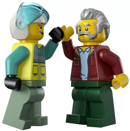 Конструктор LEGO City Вантажівка для рятувального гелікоптера 215 деталей (60343) - фото 0