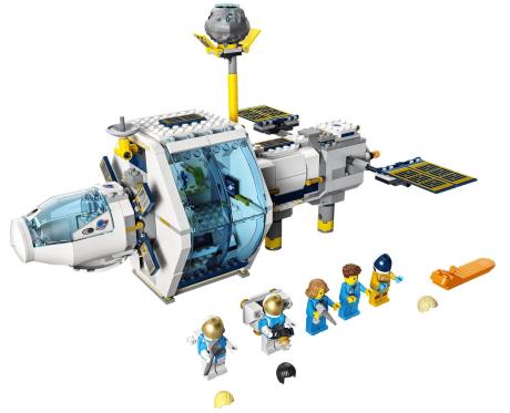 Конструктор LEGO City Space Місячна космічна станція 500 деталей (60349) - фото 0