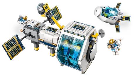 Конструктор LEGO City Space Місячна космічна станція 500 деталей (60349) - фото 0