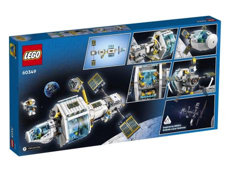 Конструктор LEGO City Space Місячна космічна станція 500 деталей (60349) - фото 0
