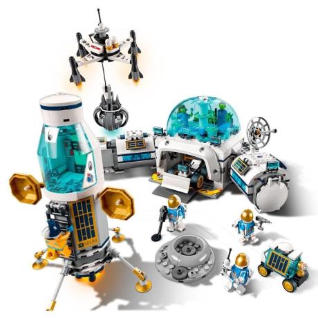 Конструктор LEGO City Місячна дослідницька база 786 деталей (60350) - фото 0