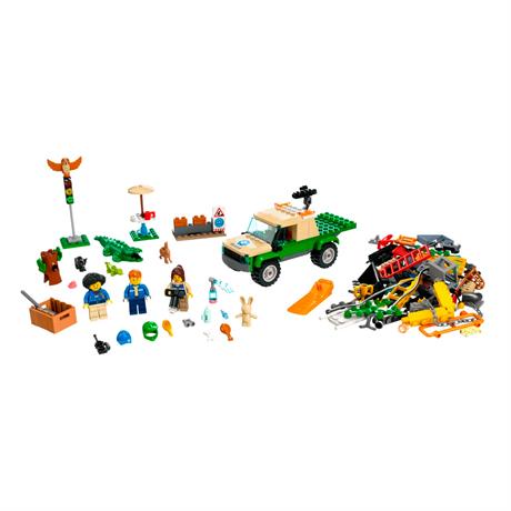 Конструктор LEGO City Wildlife Місії порятунку диких тварин 246 деталей (60353) - фото 1