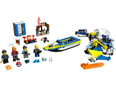 Конструктор LEGO City Police Детективні місії водної поліції  278 деталей (60355) - фото 0