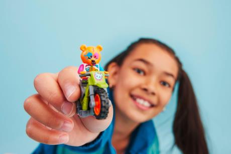 Конструктор LEGO City Каскадерский мотоцикл ведмедя 10 деталей (60356) - фото 0