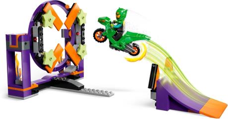 Конструктор LEGO City Stuntz Завдання із каскадерською рампою 144 деталей (60359) - фото 0