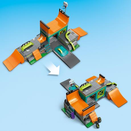 Конструктор LEGO City Community Вуличний скейтпарк 454 деталі (60364) - фото 2