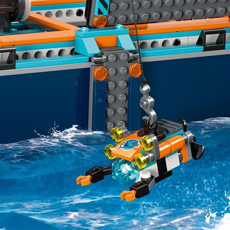 Конструктор LEGO City Exploration Арктичний дослідницький корабель 815 деталей (60368) - фото 4