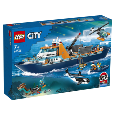 Конструктор LEGO City Exploration Арктичний дослідницький корабель 815 деталей (60368) - фото 0