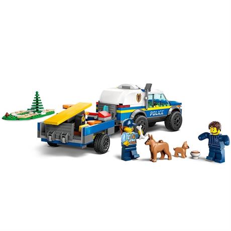 Конструктор LEGO City Мобильная площадка для дрессировки полицейских собак 197 деталей (60369) - фото 2