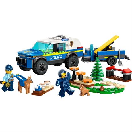 Конструктор LEGO City Мобильная площадка для дрессировки полицейских собак 197 деталей (60369) - фото 4