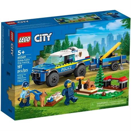 Конструктор LEGO City Мобільний майданчик для дресирування поліцейських собак 197 деталей (60369) - фото 5