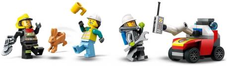 Конструктор LEGO City Fire Department Пожарная машина 502 детали (60374) - фото 0