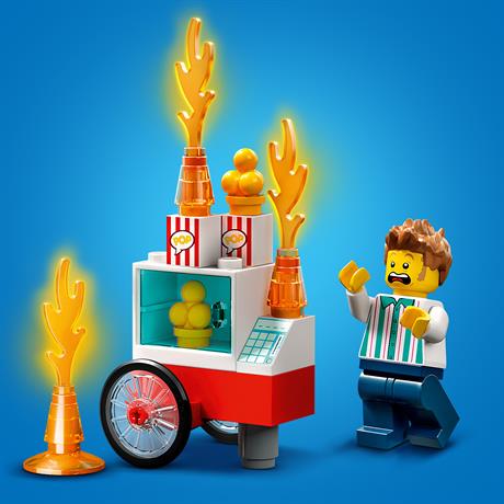 Конструктор LEGO City Fire Department Пожежне депо та пожежна машина 153 деталі (60375) - фото 3
