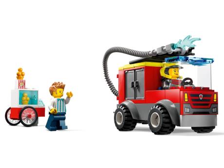 Конструктор LEGO City Fire Department Пожежне депо та пожежна машина 153 деталі (60375) - фото 0