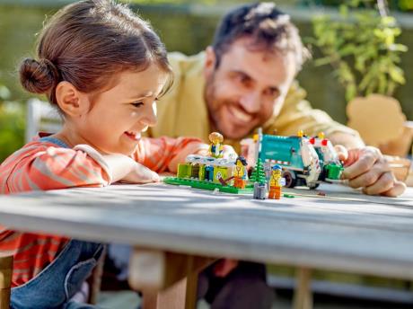 Конструктор LEGO City Great Vehicles Сміттєпереробна вантажівка 261 деталь (60386) - фото 0