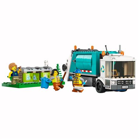 Конструктор LEGO City Great Vehicles Мусороперерабатывающий грузовик 261 деталь (60386) - фото 8