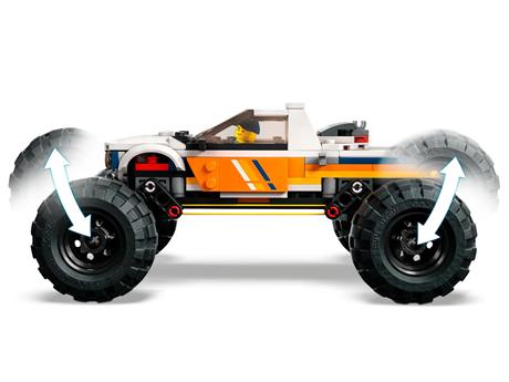Конструктор LEGO City Пригоди на позашляховику 4x4 252 деталі (60387) - фото 0
