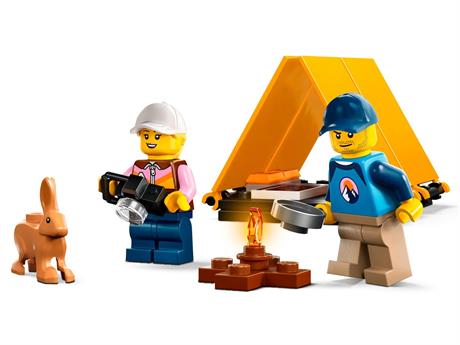 Конструктор LEGO City Приключения на внедорожнике 4x4 252 детали (60387) - фото 0