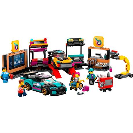 Конструктор LEGO City Great Vehicles Тюнинг-ателье 507 деталей (60389) - фото 6