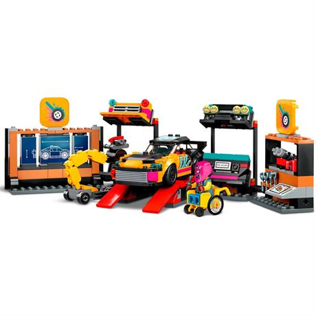 Конструктор LEGO City Great Vehicles Тюнинг-ателье 507 деталей (60389) - фото 7