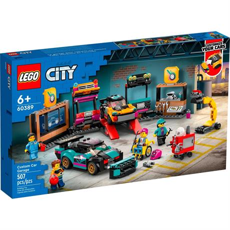 Конструктор LEGO City Great Vehicles Тюнинг-ателье 507 деталей (60389) - фото 9