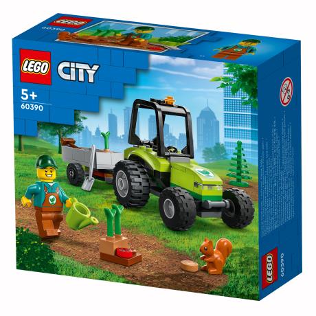 Конструктор LEGO City Great Vehicles Трактор у парку 86 деталей (60390) - фото 0