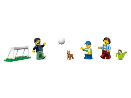 Конструктор LEGO City Сімейний будинок та електромобіль 462 деталі (60398) - фото 0