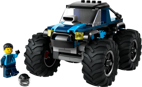 Конструктор LEGO City Синя вантажівка-монстр 148 деталей (60402) - фото 2