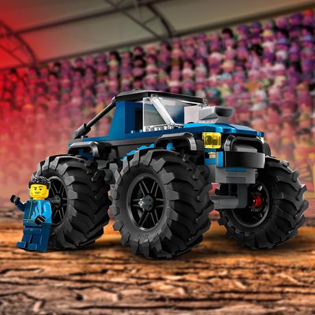 Конструктор LEGO City Синий грузовик-монстр 148 деталей (60402) - фото 3