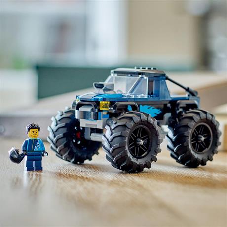 Конструктор LEGO City Синий грузовик-монстр 148 деталей (60402) - фото 8