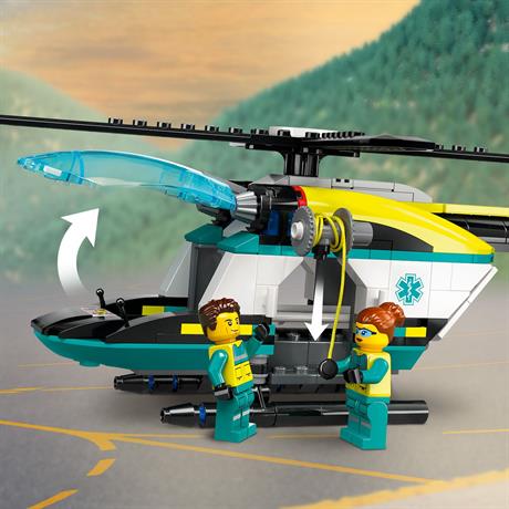 Конструктор LEGO City Вертолет аварийно-спасательной службы 226 деталей (60405) - фото 5