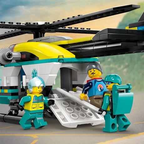 Конструктор LEGO City Вертолет аварийно-спасательной службы 226 деталей (60405) - фото 6