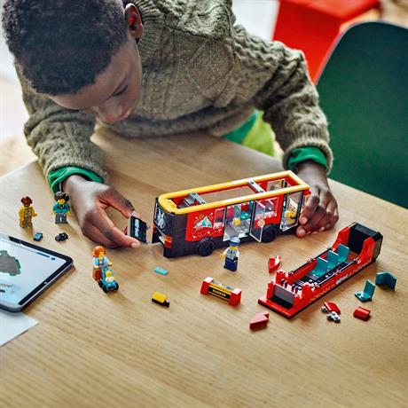Конструктор LEGO City Червоний двоповерховий екскурсійний автобус 384 деталі (60407) - фото 9