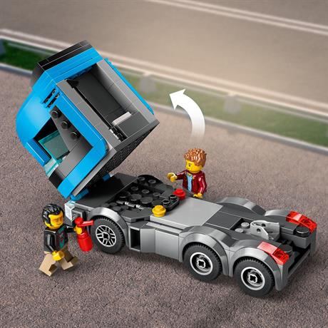 Конструктор LEGO City Вантажівка-транспортер зі спортивними авто 998 деталей (60408) - фото 5