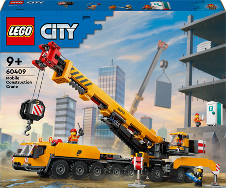 Конструктор LEGO City Желтый передвижной кран 1116 деталей (60409) - фото 2