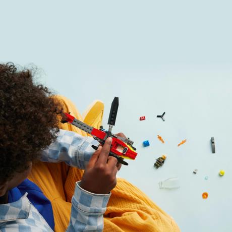 Конструктор LEGO City Пожежний рятувальний гелікоптер 85 деталей (60411) - фото 6