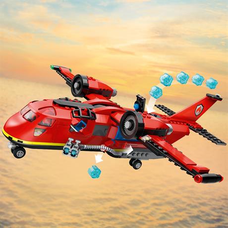 Конструктор LEGO City Пожежний рятувальний літак 478 деталей (60413) - фото 2
