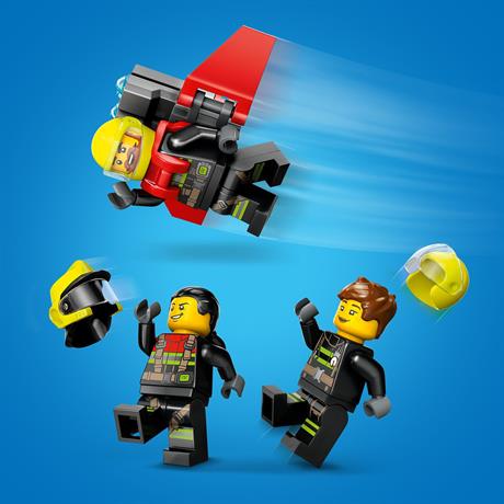 Конструктор LEGO City Пожежний рятувальний літак 478 деталей (60413) - фото 4