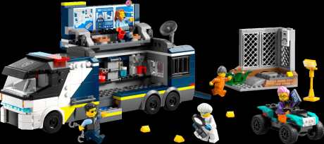 Конструктор LEGO City Пересувна поліцейська криміналістична лабораторія 674 деталі (60418) - фото 1
