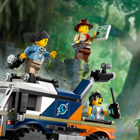 Конструктор LEGO City Внедорожник для исследования джунглей 314 деталей (60426) - фото 6
